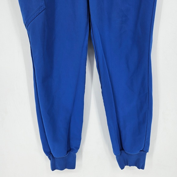 FIGS Pants Womens‎ Medium Zamora Jogger Blue Technical Scrub Medical Uniform - Picture 3 of 10